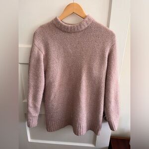 H&M XS Pink Glitter Sweater